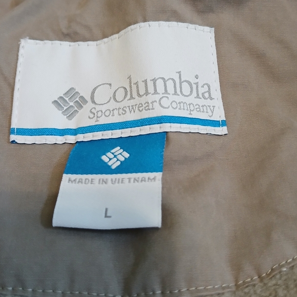 Columbia Full Zip Fleece Lined Coat Men's Size Large - Picture 3 of 4